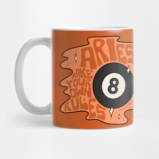 Aries Magic 8 Ball Mug